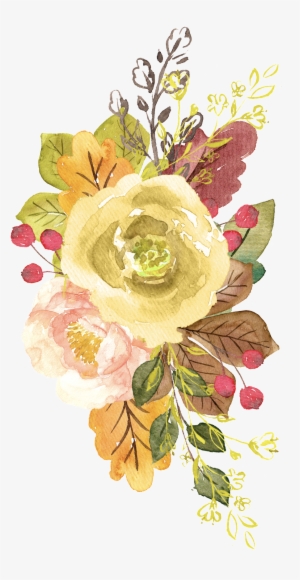 This Graphics Is Watercolor Flower Free Element About - Watercolor Painting