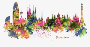 Bleed Area May Not Be Visible - Skyline Barcelona