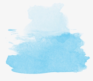 Carrément Baby - Light Blue Watercolor Png