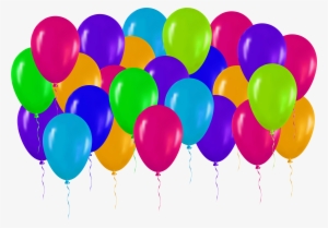 Free Png Colorful Balloons Png Images Transparent - Balloons Happy Birthday Png