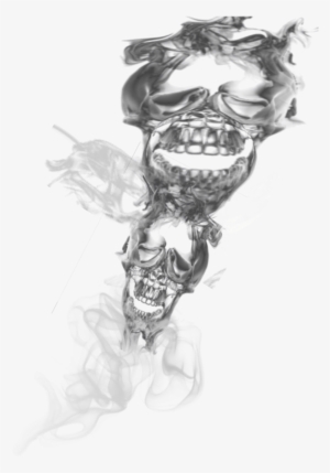 Skulls, Smoking, Clip Art, Smocking, Tobacco Smoking, - Skull Smoke Png