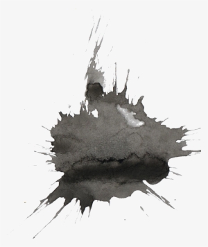 Banner Transparent Black Transprent Png Free Download - Black Water Color Png