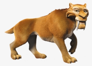 Diego Ice Age Lion Png Image - Saber Tooth Tiger Aj