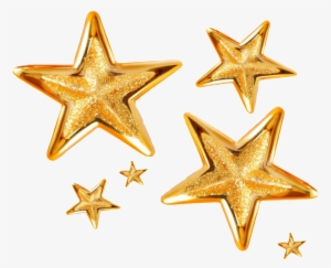 Gold Stars Clipart Png Transparent