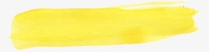 Free Download - Yellow Paint Stroke Png