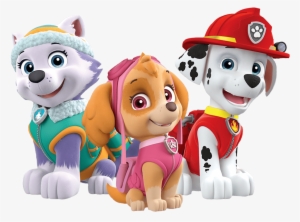 Marshall Skye Everest Paw Patrol Clipart Png Clip Art - Paw Patrol Everest Png