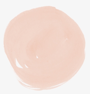 This Is A Buncee Sticker - Peach Watercolor Circle Png