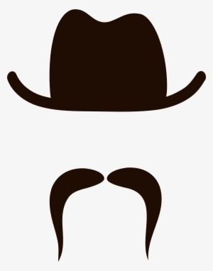 Freeuse Download Collection Of Clipart No Background - Hat And Mustache Png