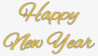 Happy New Year - Clip Art