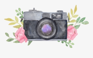 Watercolor Camera Png - Watercolor Paint Camera Png