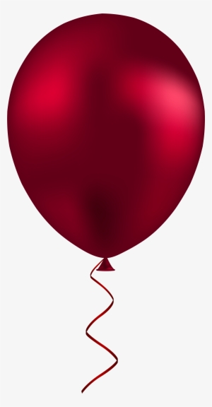 Red Balloon Png Clip Art - Balloon Png