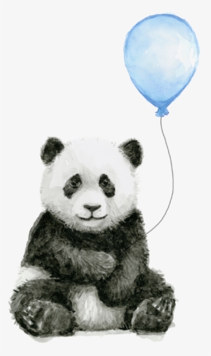 Click And Drag To Re-position The Image, If Desired - Panda Watercolor