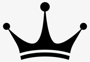 Crown Png Black Picture Black And White Stock - Crown Png