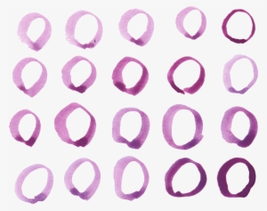 Clip Black And White Download Watercolor Circle Png - Free Png Purple Circle Watercolor