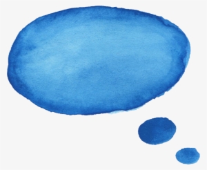 Free Download - Speech Bubble Png Blue