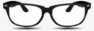 Glasses Illustration Group Jpg Black And White - Specs Frames For Round Face For Men