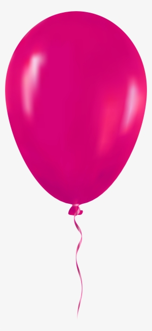 Pink Balloon Png Clip Art - Balloon Png