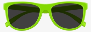 Green Sunglasses Png Clip Art Image - Green Sunglasses Png