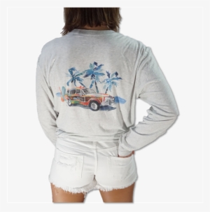 Watercolor Ii Long Sleeve - Watercolor Painting
