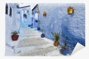 Street In Medina Of Blue Town Chefchaouen, Morocco - Chefchaouen