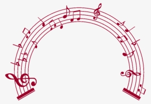Music Transparent Png - Music Notes Circle Png
