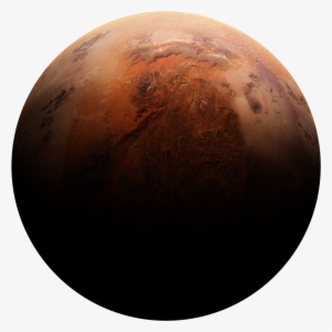 Planet Mars Cut Out