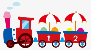 Small Train Toys Without Cutout Png Transparent Background - Cartoon Playground