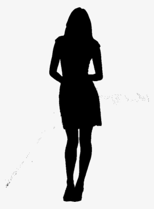 Woman Silhouette Png Sad