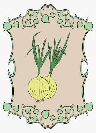 Garden Onions - Garden Sign Clipart