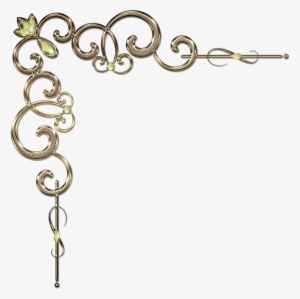 Decorative Corner With Diamond Diamond In Gold By Lyotta - Tamil Annan Thambi Kavithai