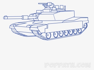 How To Draw A Tank - Churchill Tank