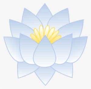 Blue Flower Clipart Blue Lotus - Clip Art