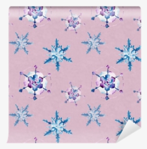 Seamless Pattern With Snowflakes - Snowflake