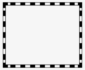 Caution Tape Square Border - School Border In Black And White