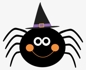 Holloed Clipart Spider - Cute Halloween Clip Art