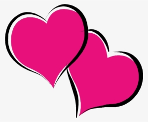 Hot Pink Heart Png Pic - Heart Clipart
