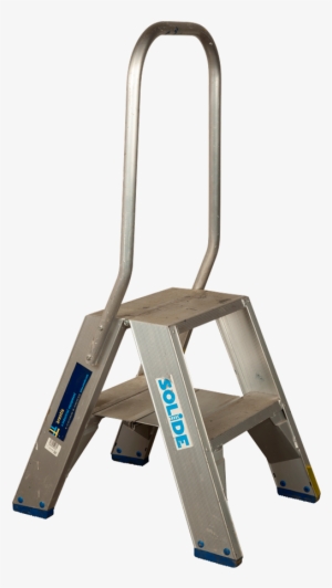 Aluminium Ladder With Platform - Ladder