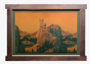 “the Rhine Castles” Frieze - Wallpaper