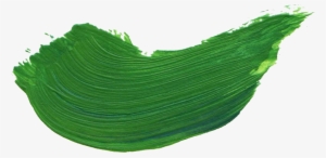Free Download - Green Paint Stroke Png