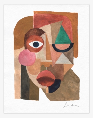Face 1 Art Print By Justina Blakeney® - The Jungalow