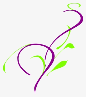 Wedding Clipart Watercolor Purple Roses Collection - Purple And Green Vector