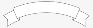 Ribbon Banners Decoration Vintage Arc Bann - Faixa Banner Branca Png