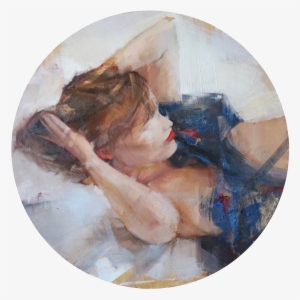 Blue Scarf Pauline - 2016