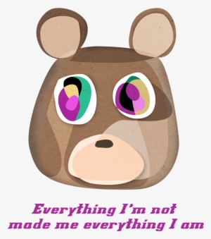 Kanye West Bear Png - Kanye West