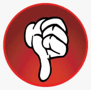 Thumbs Down - Big Brother Novelty Metal Bicycle License Plate Bp-015