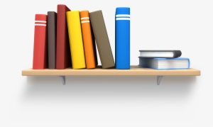 Books Transparent Shelf Png - Book On A Bookshelf