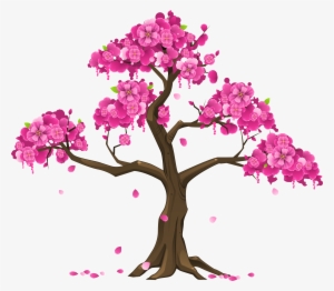 Tree Png Image Gallery Yopriceville High Quality - Cherry Blossom Tree Clipart