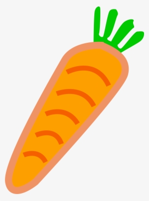 Picture Transparent Carrot Clipart Nose - Carrot Cartoon No Background