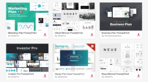 Free Watercolor Google Slides Theme Features - Modern Powerpoint Templates 2018