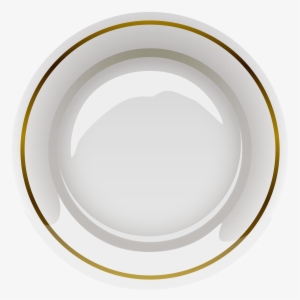 Elegant Plate Png Clipart - Plate Png